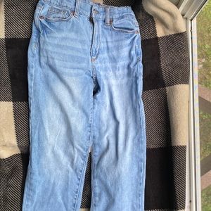 Kids blue jeans